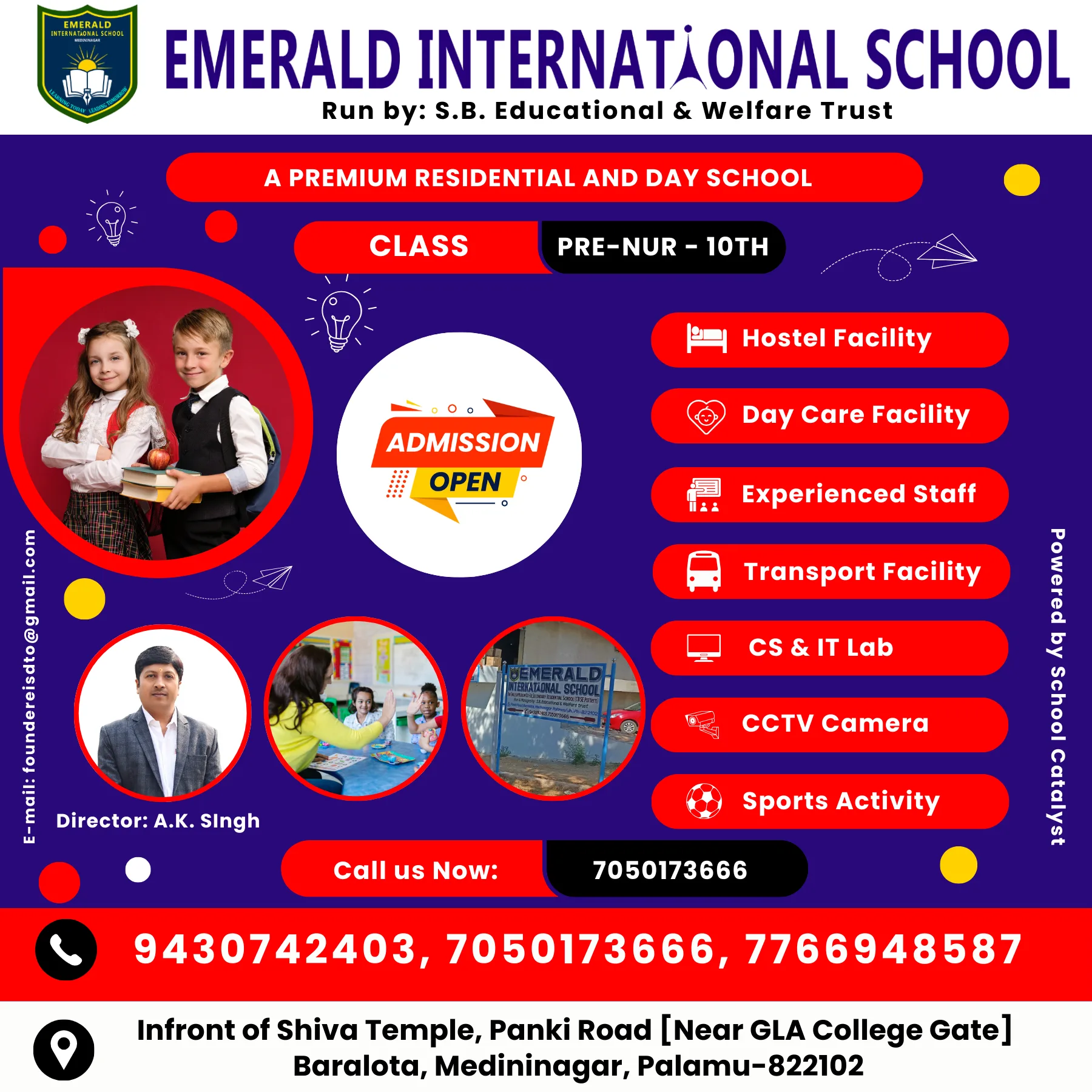 Emerald International School, Medininagar, Palamu - Best School in Daltonganj